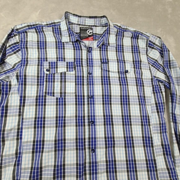 Ecko Unltd Plaid Button Down Shirt Long Sleeve Casual 3XL - Picture 4 of 14